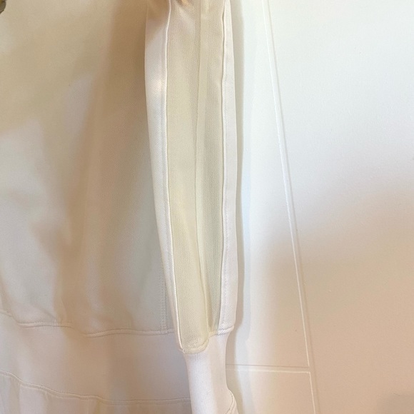 Theory 38 size medium white mesh trimmed romper - Picture 4 of 12